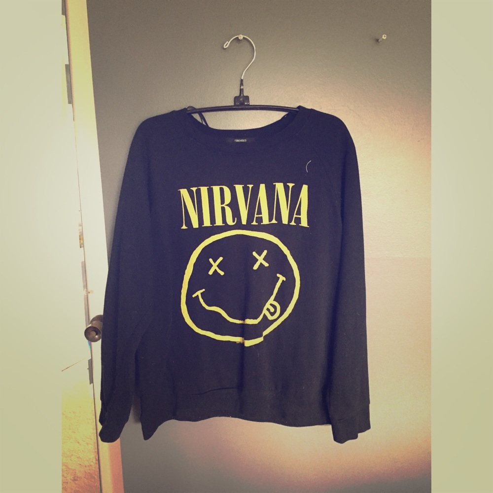 Nirvana crewneck sweater